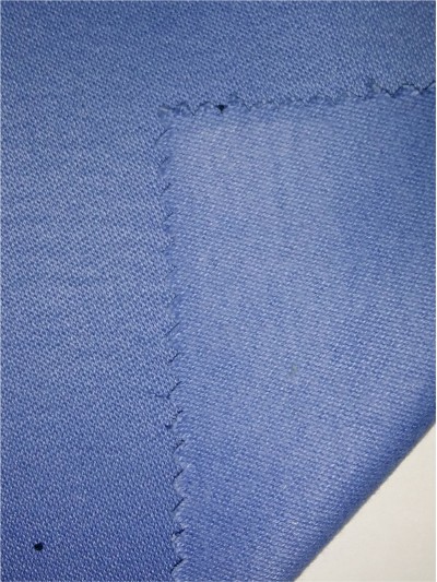 XX-XNXG  100%Cotton  Flame Retardant Brushed Satin  Specification:20/2*20/2/136*46  阻燃布 側面照
